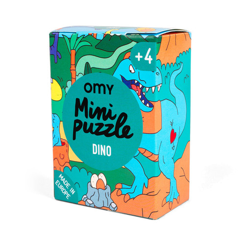 OMY 미니 퍼즐-다이노 (MINIPUZ01) by 공식수입원 (주)아이큐박스