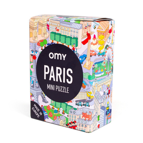 OMY 미니 퍼즐-파리 (MINIPUZ07) by 공식수입원 (주)아이큐박스